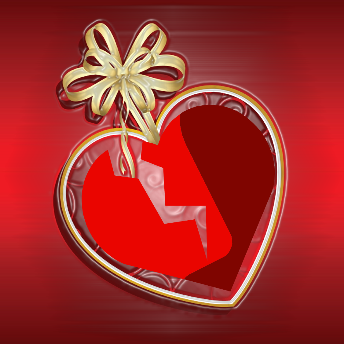 Corazon Roto - Emblem (1356x1306), Png Download