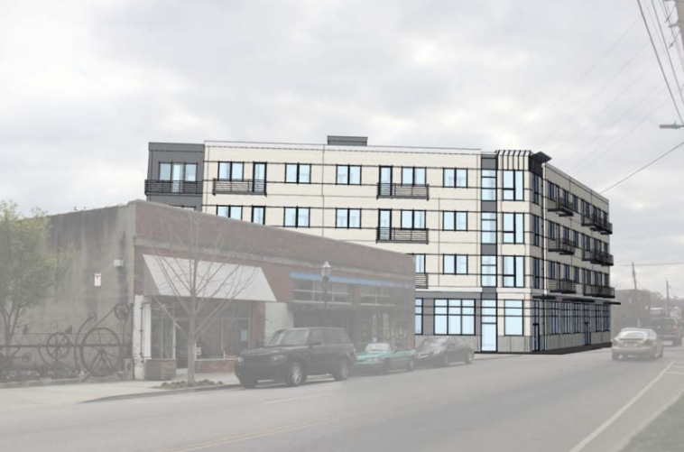 Image Description - Commercial Building (758x501), Png Download