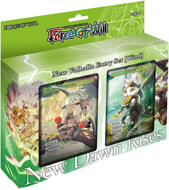 New Valhalla Entry Set Wind - Force Of Will Valhalla Starter Decks (850x850), Png Download