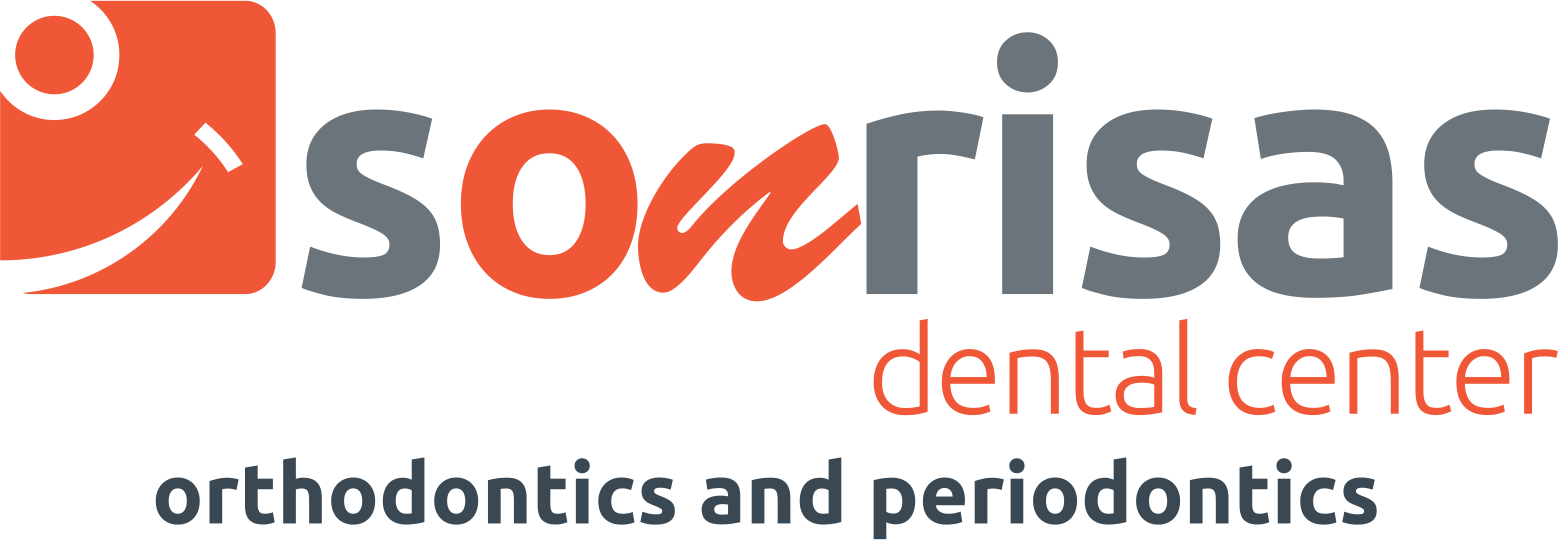 Sonrisas Orthodontics And Periodontics - Sonrisas Dental Center Logo (1558x540), Png Download