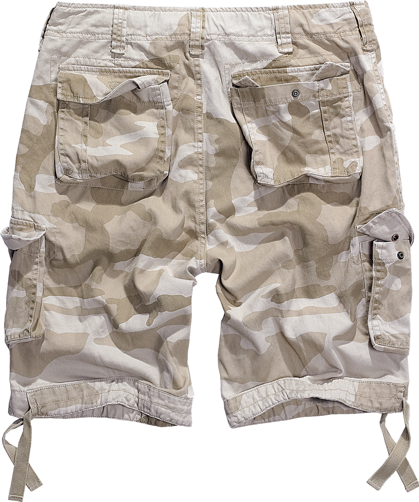 Urban Legend Pants Sandstorm - Desert Storm Camo Cargo Shorts (814x975), Png Download
