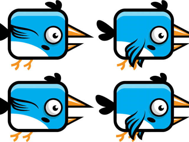 Sprite Clipart Clip Art - Sprite Sheet Flappy Bird (640x480), Png Download