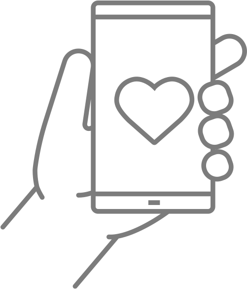 Reparación De Pantallas De Móviles - Hand Holding A Note Line Drawing (604x839), Png Download