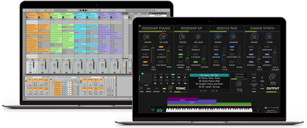 Stacked Sk S Project - Flat Panel Display (1000x445), Png Download