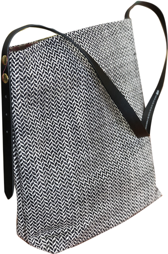 Lana Negra Figuras Geométricas - Shoulder Bag (600x600), Png Download