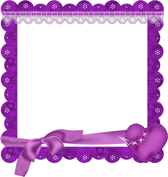 Photo Molduralilas Zps0a2eeebd - Moldura Para Foto Lilas Png (600x600), Png Download