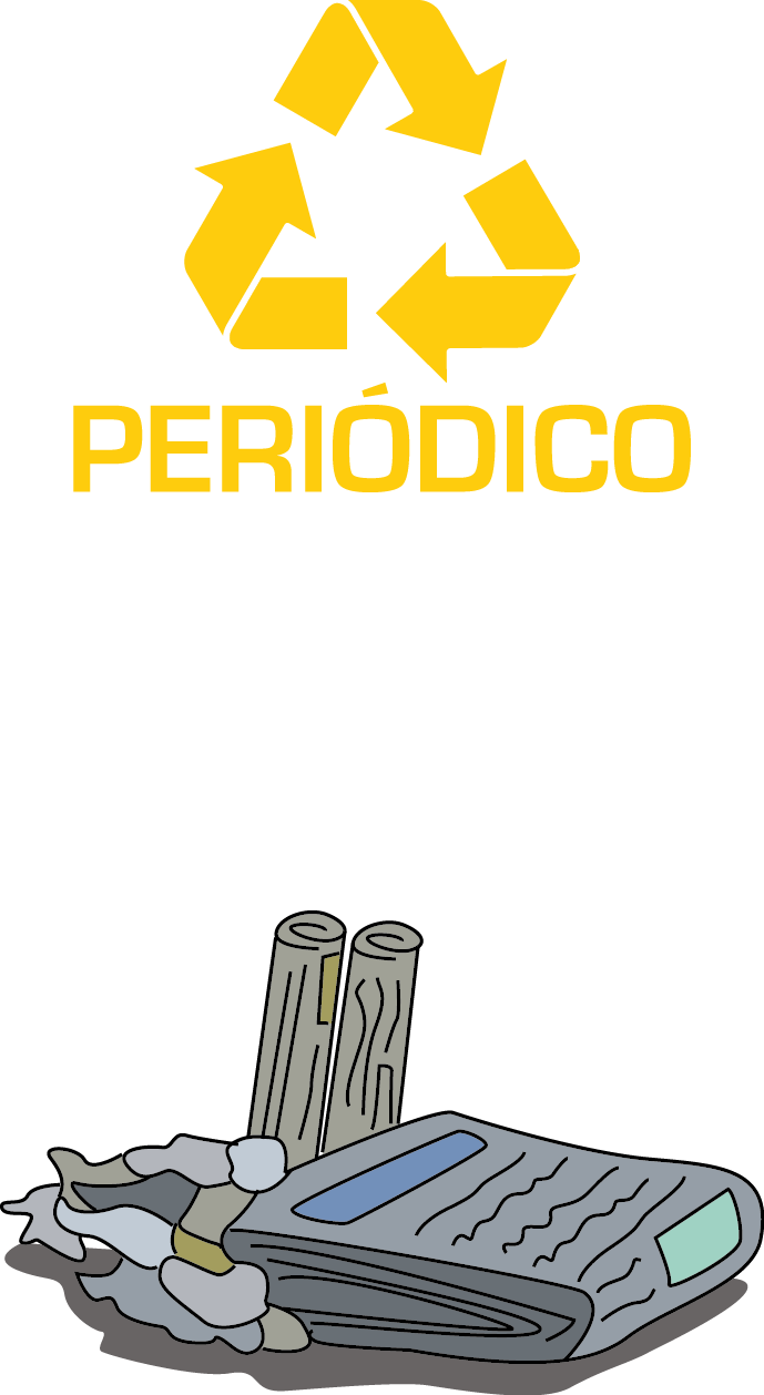 Papel Prensa O Papel Periódico - America Recycles Day 2018 (689x1258), Png Download