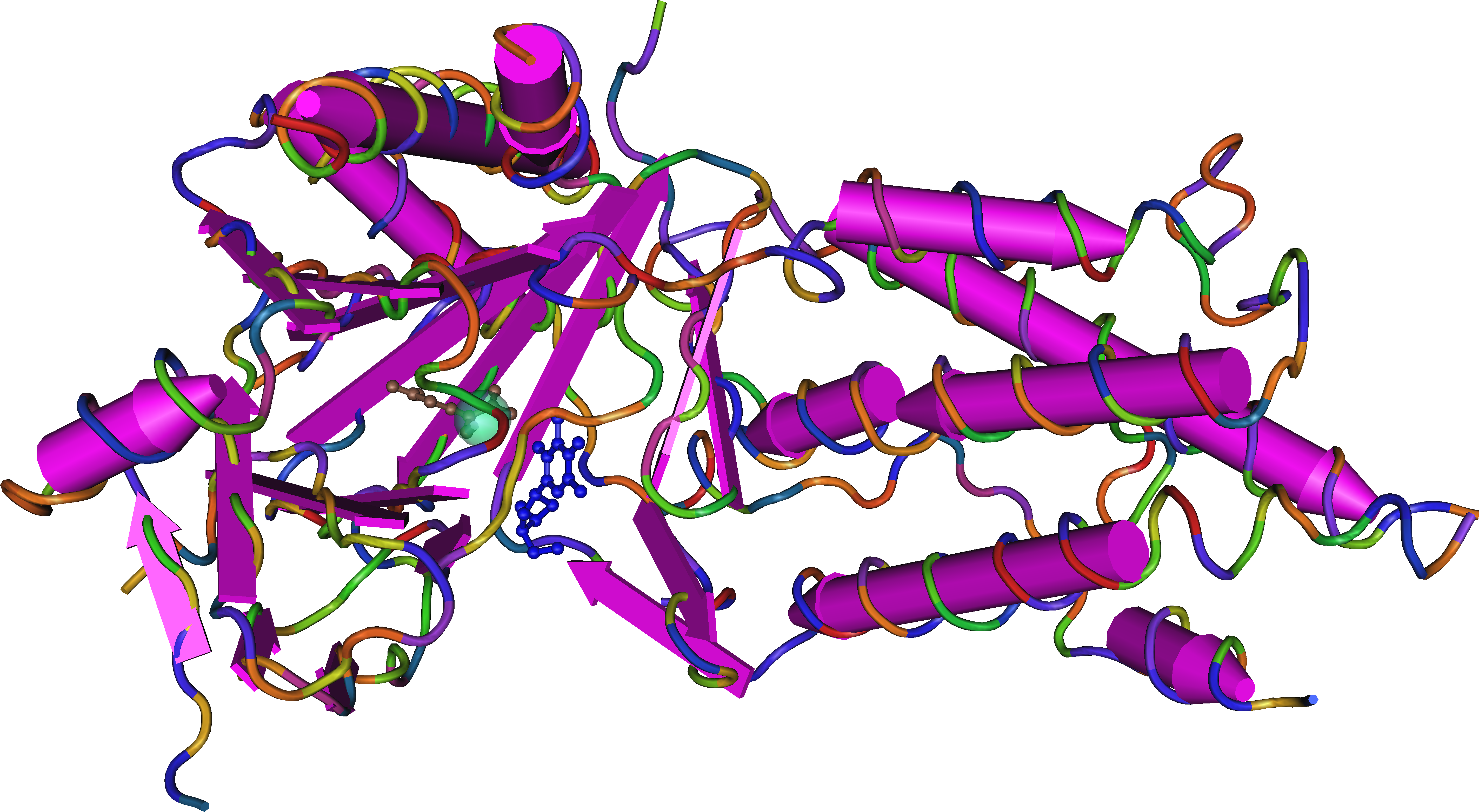 3lfm Fat Mass And Obesity Associated Protein - Fto Protein (5911x3325), Png Download
