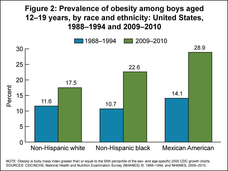 Kids Obesity Chart (960x720), Png Download