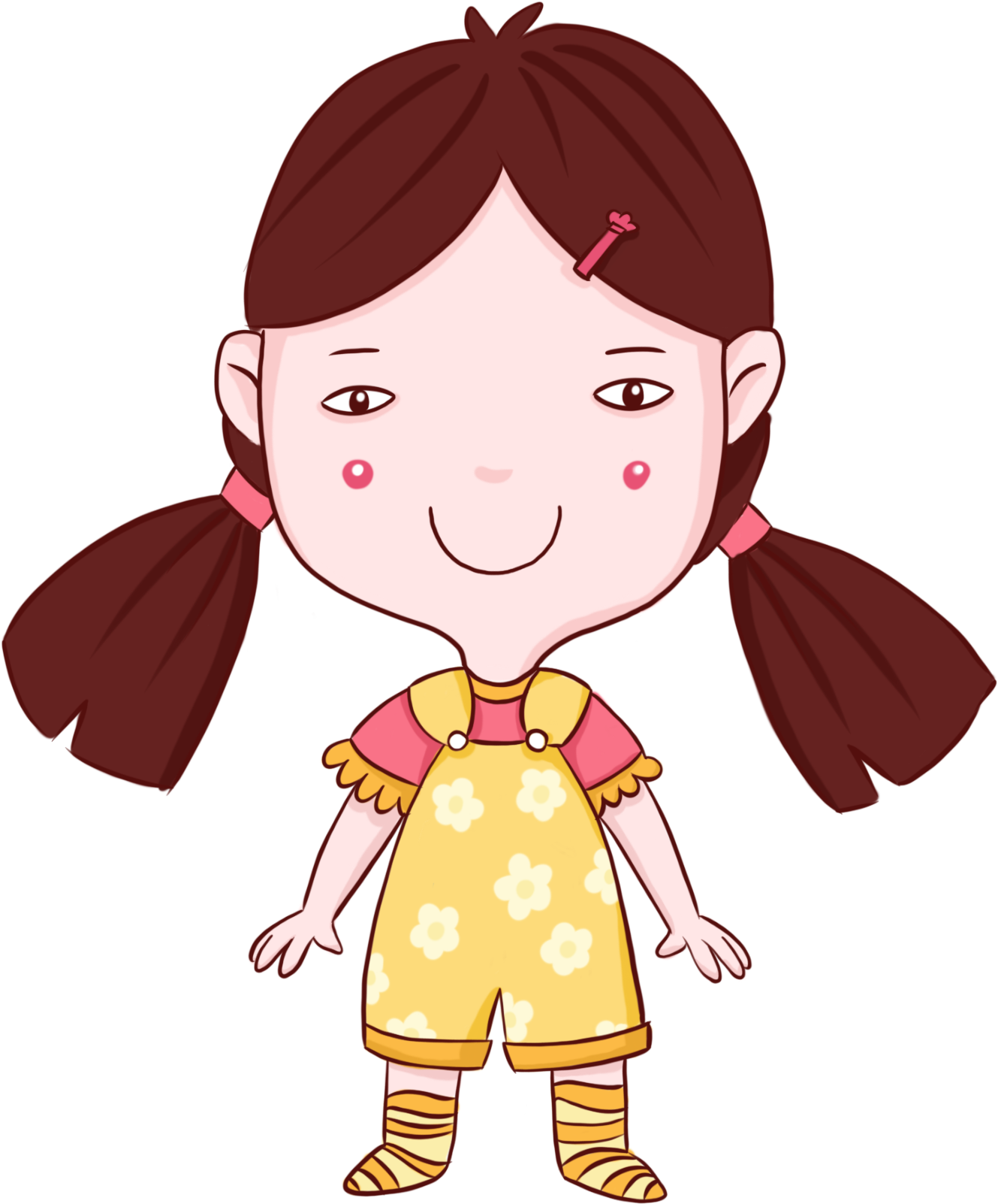 Personajes Dibujados A Mano De Dibujos Animados Apertura - Character (2000x2000), Png Download