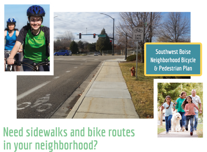 Southwest Boise Neighborhood Bicycle And Pedestrian - Dativ Ist Dem Genitiv Sein (700x524), Png Download