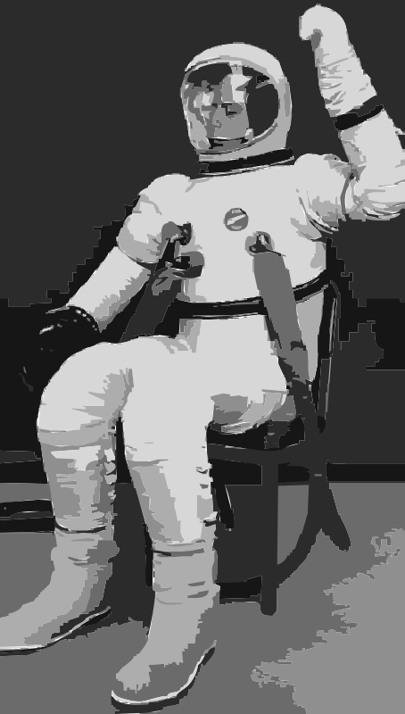 Nasa Flight Suit Development Images 325-350 8 Clip (454x800), Png Download