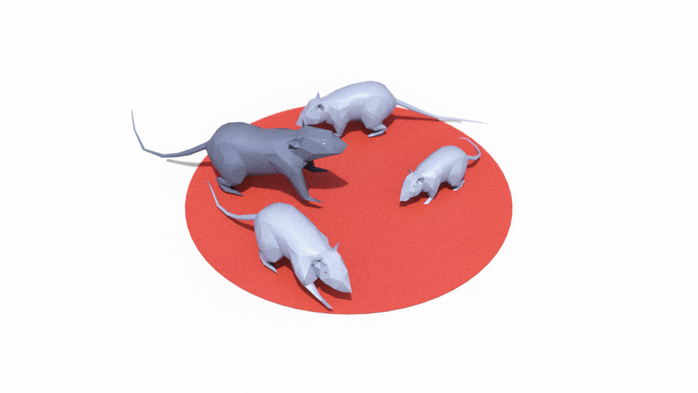 Fable Mice1 (1000x563), Png Download