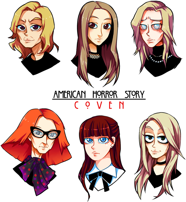 59 Images About American Horror Story On We Heart It - Ahs Cordelia Foxx Art (700x735), Png Download