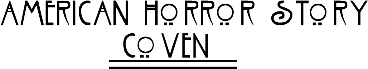 American Horror Story Coven Sorry Quality Is Not That - Line Art (1280x312), Png Download