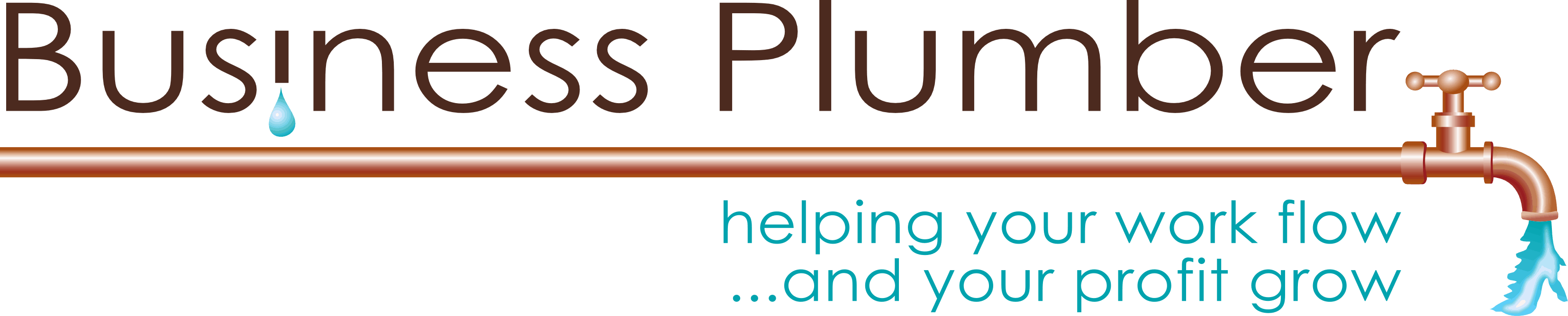 Business Plumber 1000x200px 300dpi Png - Tan (3309x668), Png Download