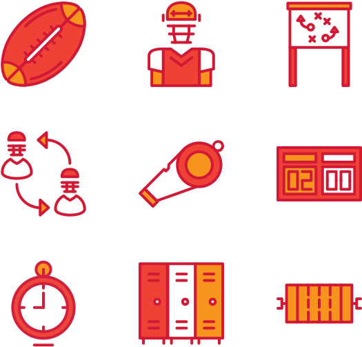 American Football (600x564), Png Download