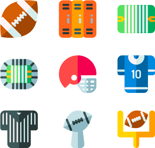 American Football - Graphic Design (600x564), Png Download