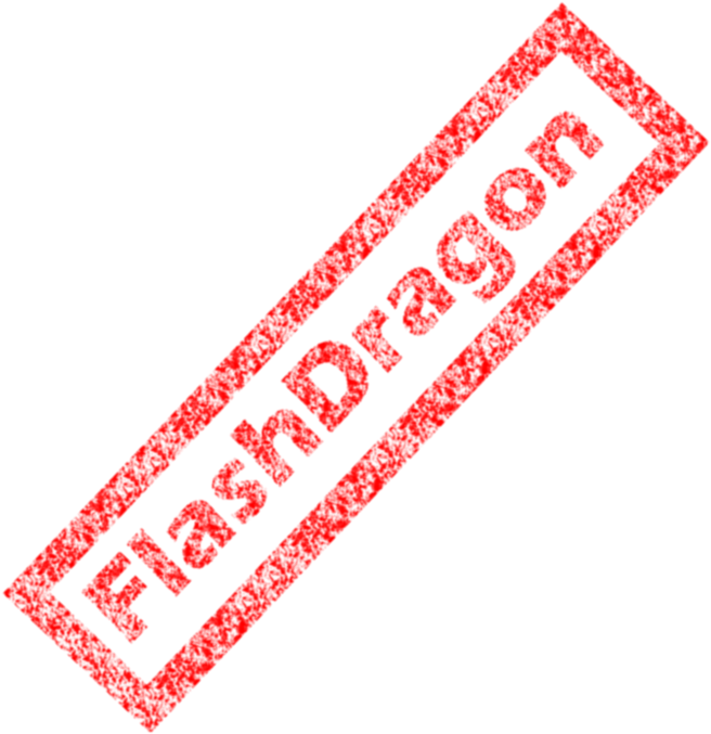 Flash Dragon Logo - Carmine (800x800), Png Download