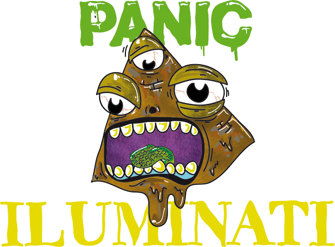 Panic Iluminati - - Illustration (662x489), Png Download