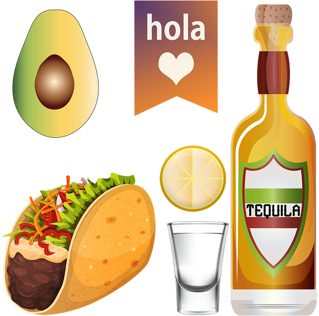 Taco Tuesday, Tequila, Avocado, Taco, Me, Mexican - Taco (640x619), Png Download