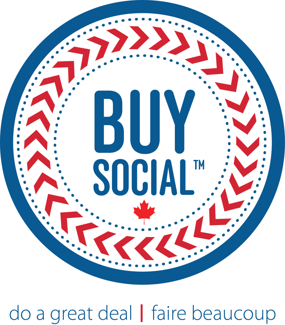 Buy Social Canada Logo Red - Buy Social (1000x1141), Png Download