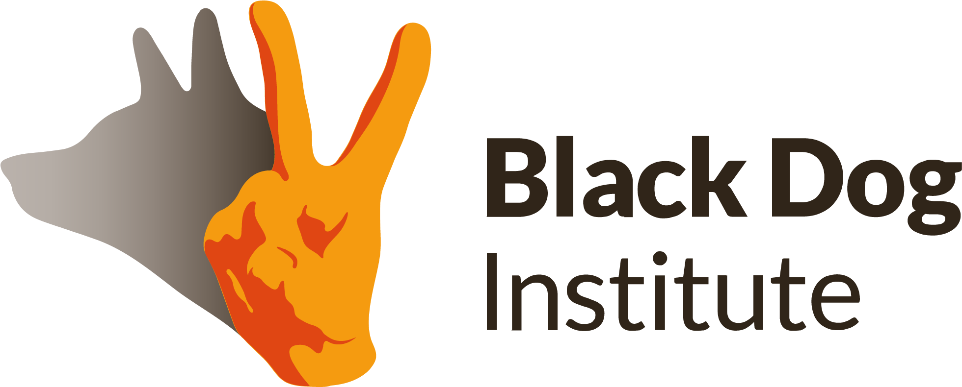 Depression Dilemmas - Black Dog Institute Logo (1969x797), Png Download