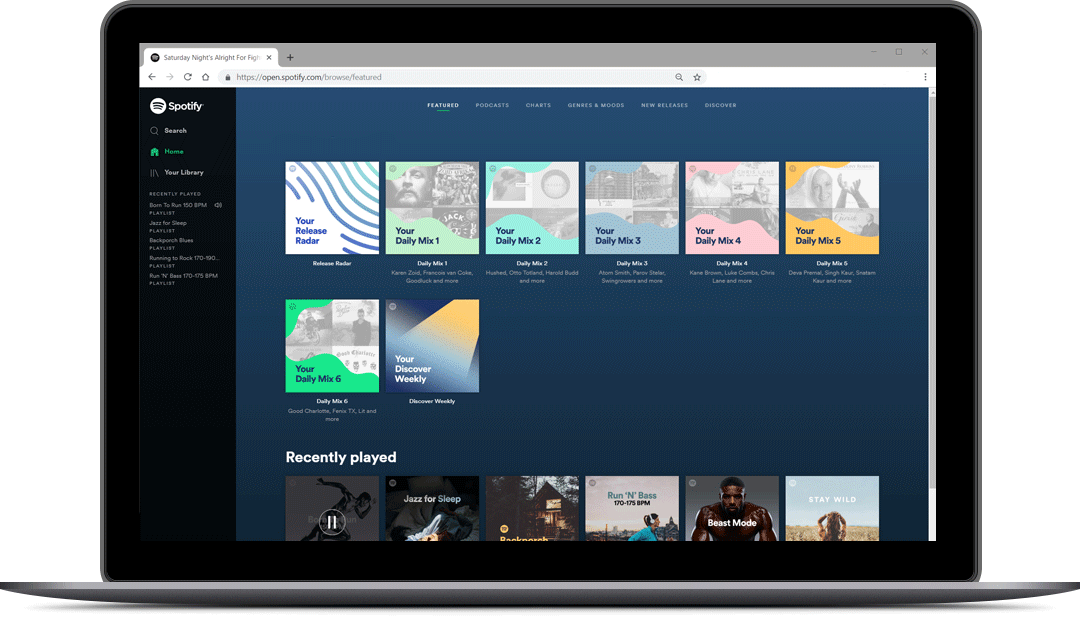 Premium Spotify Plays Services - Operating System (1080x618), Png Download