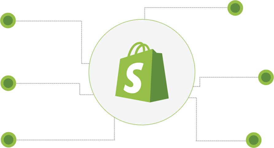 Explore A World Of Possibilities With Shopify - Circle (892x484), Png Download