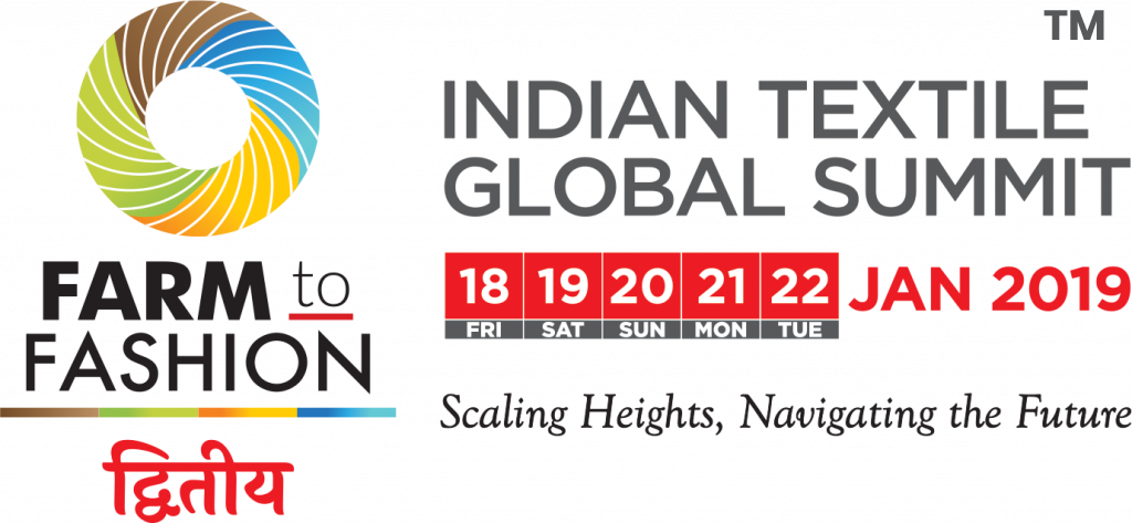 Farm To Fashion Layout - Indian Textile Global Summit 2019 (1024x473), Png Download