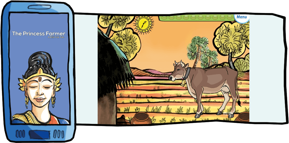 Get A Sneak Peak Into The Story - Story Of The Princess Farmer (1108x550), Png Download