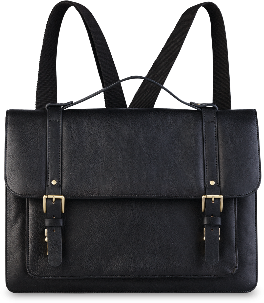 Combi Leather Bag - Tote Bag (1400x1400), Png Download