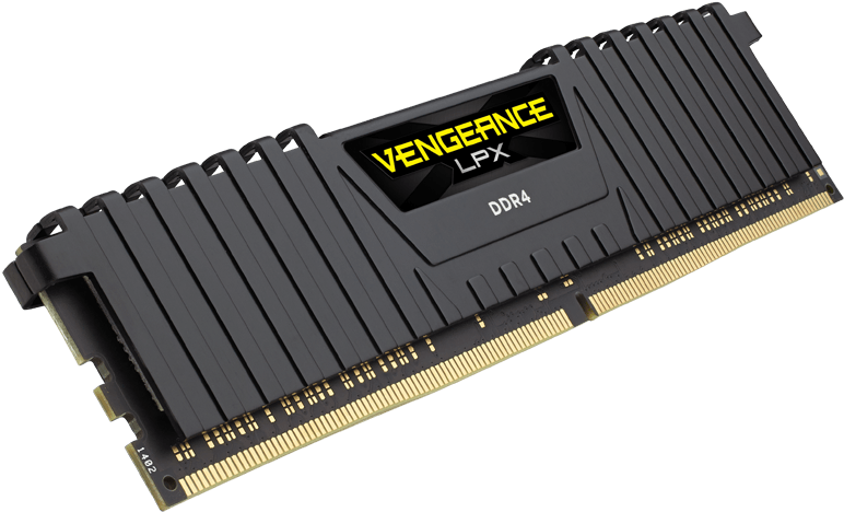 Corsair Vengeance Lpx 16gb Ddr4 2400mhz C16 Desktop - 16gb Corsair Vengeance Ddr4 2133mhz (800x481), Png Download
