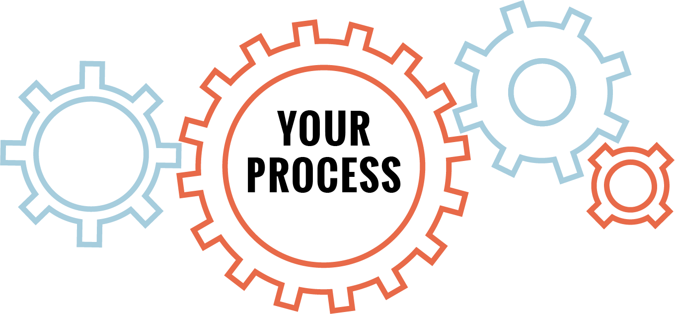 Built To Deliver - Service Icon Outline (1359x632), Png Download