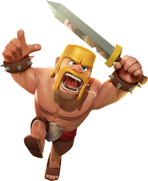 Bg Clashofclans Character - Clash Of Clans Png (488x636), Png Download