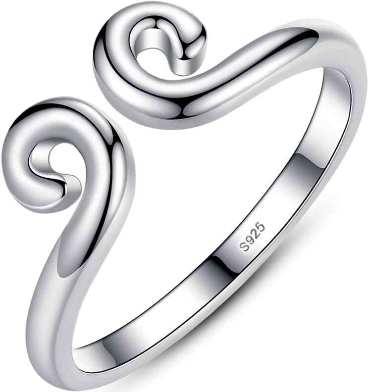 Tsful S925 Silver Tight Spell Ring Men's And Women's - Ruyi Jingu Bang (800x800), Png Download