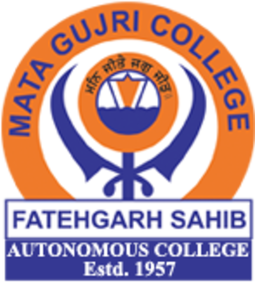 Logo Of Mata Gujri College Fatehgarh Sahib (900x997), Png Download