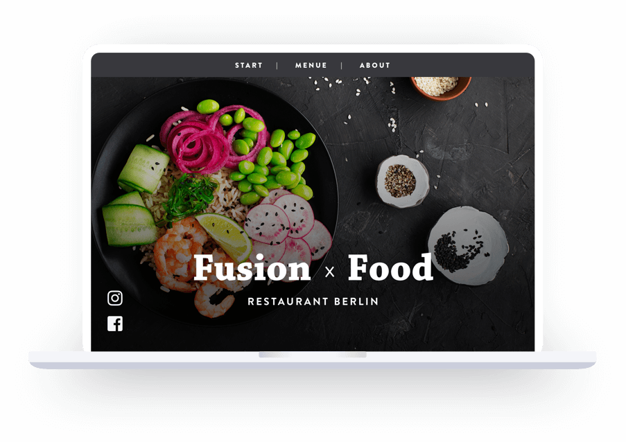 All The Ingredients For Your Perfect Restaurant Website - Simple Designs Of Websites For Restaurants (903x638), Png Download