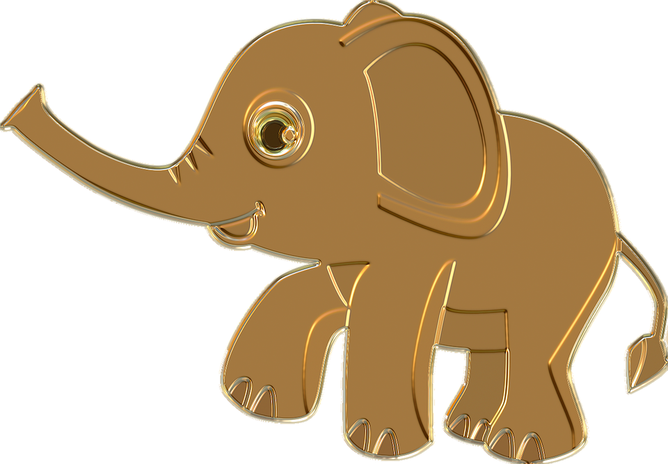 Download Free Elephant Png Transparent Images Transparent - Free Cute Elephant Svg (960x667), Png Download