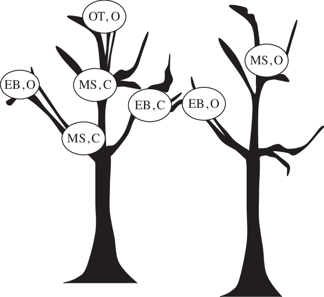 Nest Site Locations (666x609), Png Download