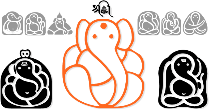 Free Png Download Ganesh Symbol Fonts Free Png Images - Ganesh Symbol Fonts Free Download (850x444), Png Download
