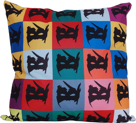 Buy Krrish 3 The Color Mask Cushion Cover - Cushion (900x602), Png Download