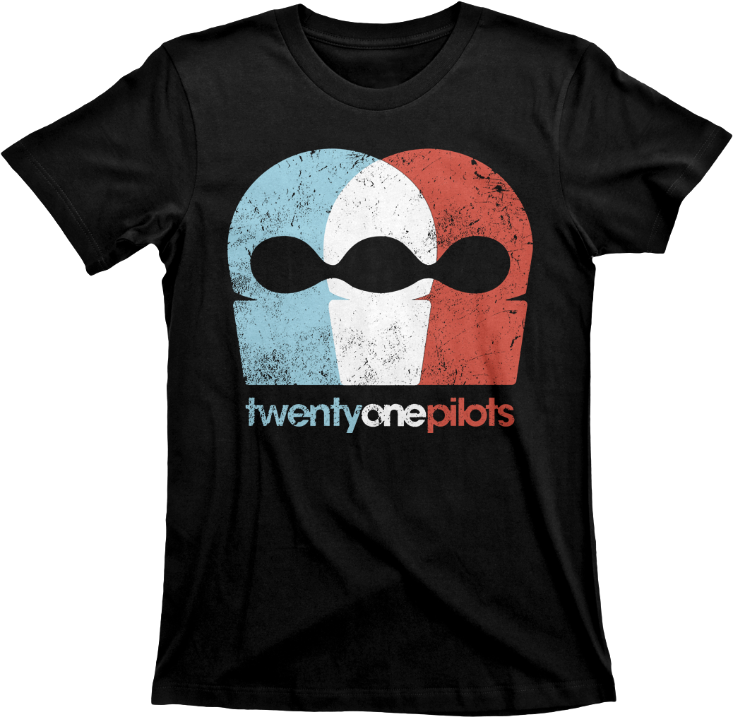 Twenty One Pilots Mask Logo - Twenty One Pilots Shirt Png (1100x1100), Png Download
