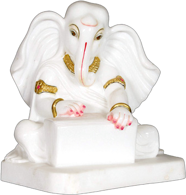 Marble Ganesh Statues - Statue (1152x768), Png Download