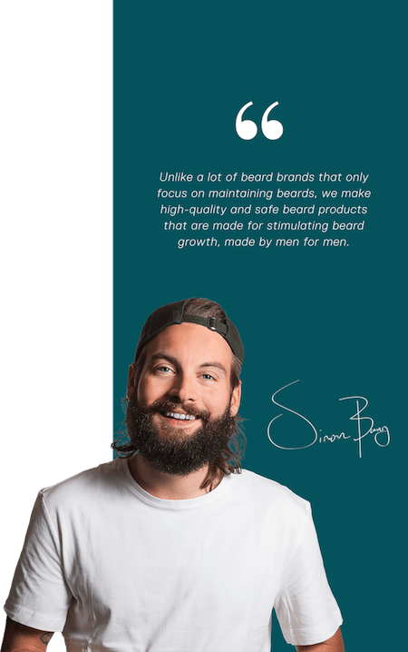 We Help Men Grow And Groom Awesome Beards - Copenhagen Grooming Before And After (450x718), Png Download