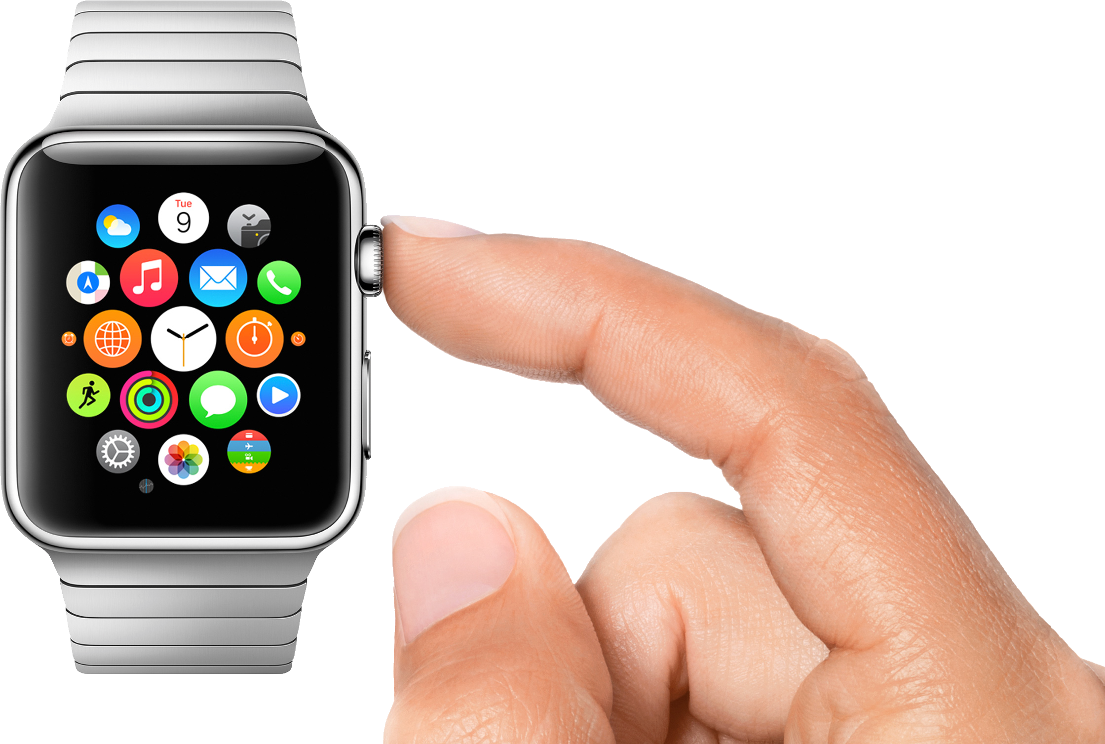 Does The Apple Watch Work (2239x1507), Png Download