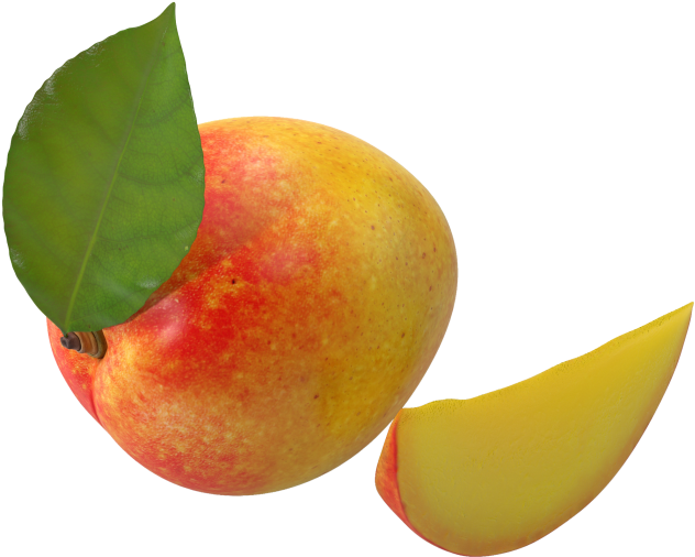 Mango - Fruit (866x650), Png Download