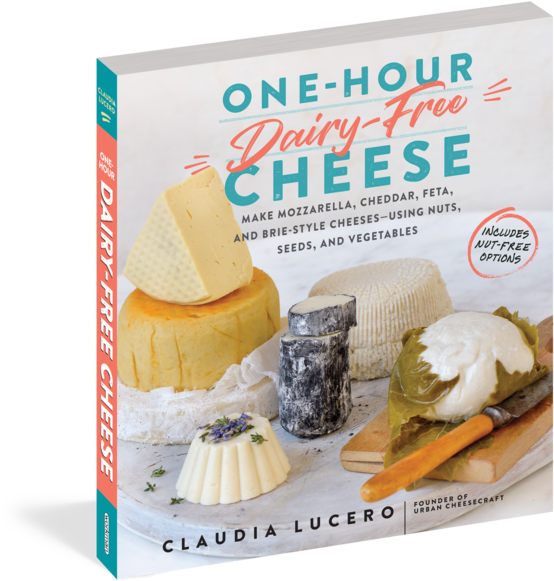 One-hour Dairy-free Cheese: Make Mozzarella, Cheddar, (586x600), Png Download