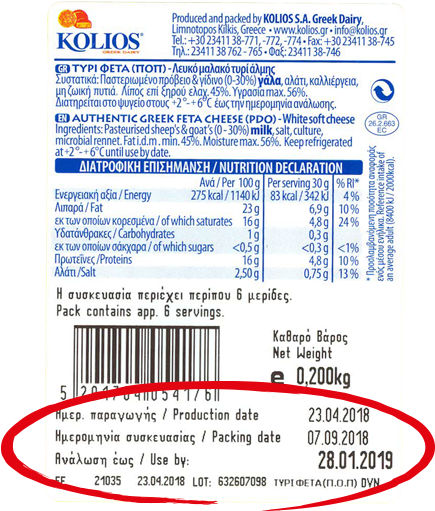 Feta Is Matured For At Least 60 Days - Electric Blue (900x556), Png Download