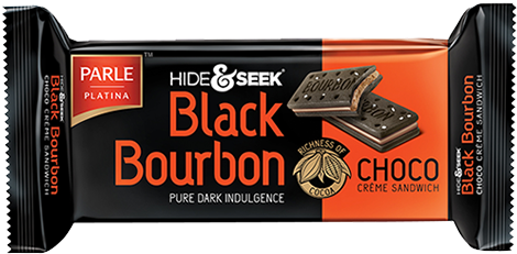 Hide & Seek Black Bourbon Choco - Bourbon Dark Chocolate Biscuit (600x600), Png Download